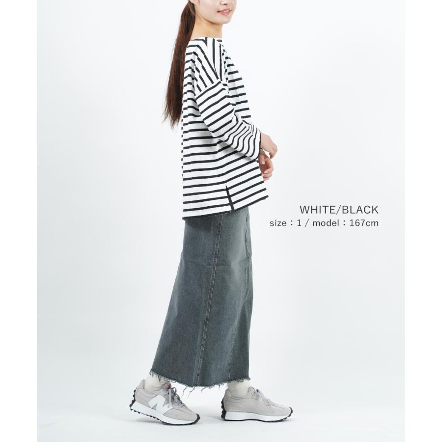 まめた　Le minor MARINIERE ボーダー新品未使用 ★ Le minor MARINIERE OVERSIZE ボーダーT (61489)｜ MARcourt ONLINE