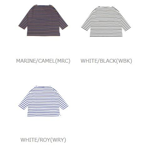 まめた　Le minor MARINIERE ボーダー新品未使用 ★ Le Minor（ルミノア） ボーダー カットソー MARINIERE CARRE