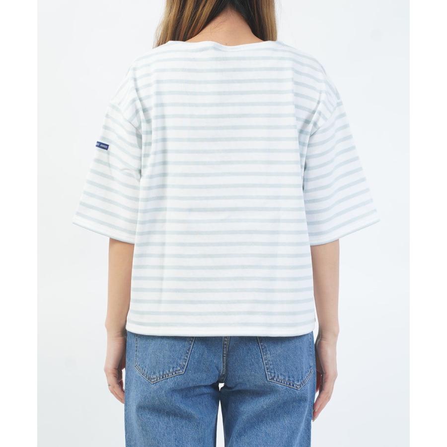 未使用◎SAINT JAMES セントジェームス OUESSANT 白青 T6 SAINT JAMES（セントジェームス） TEE LOOSE SAINT JAMES 2026春夏新作