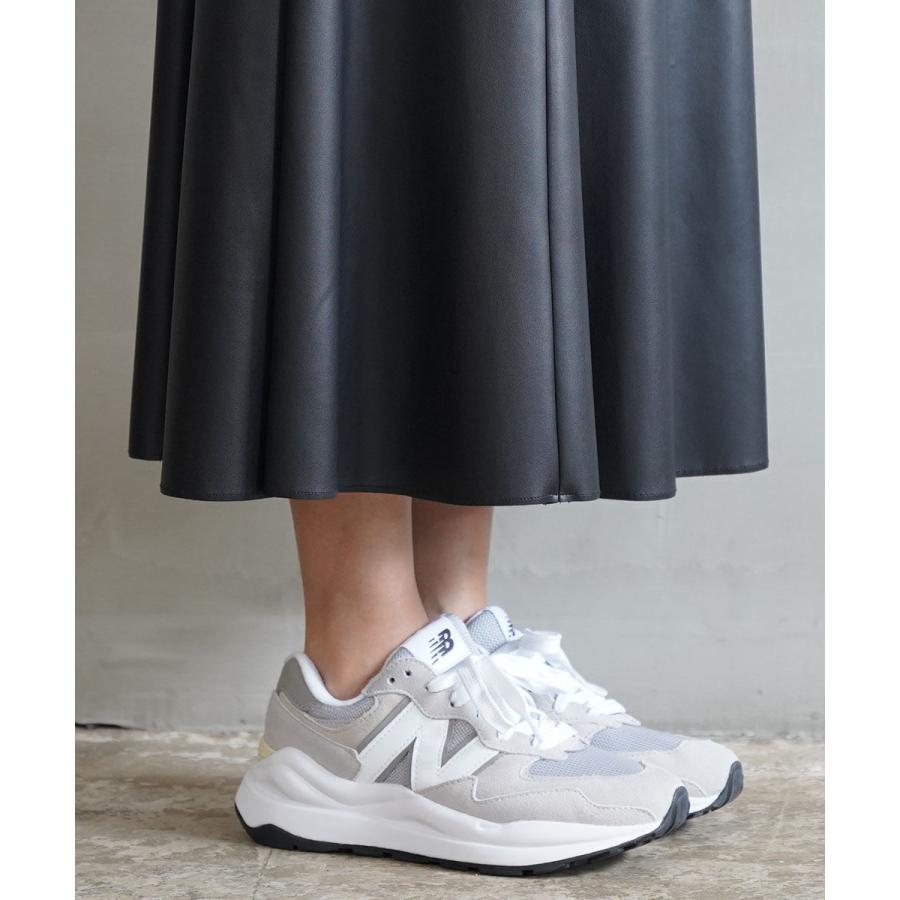 upperhights（アッパーハイツ） ヴィーガンレザー フレアスカート Sara