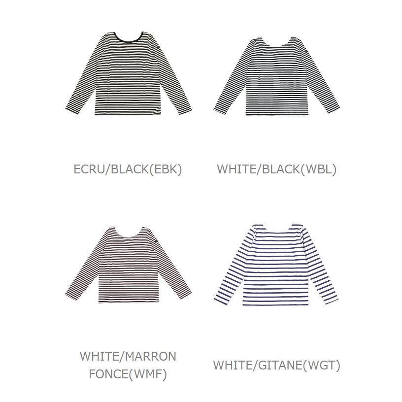 Le Minor（ルミノア） ボーダーカットソー Tシャツ MADEMOISELLE