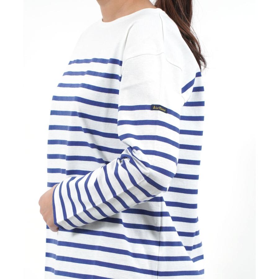 Le Minor（ルミノア） パネルボーダー カットソー ボーダーTシャツ