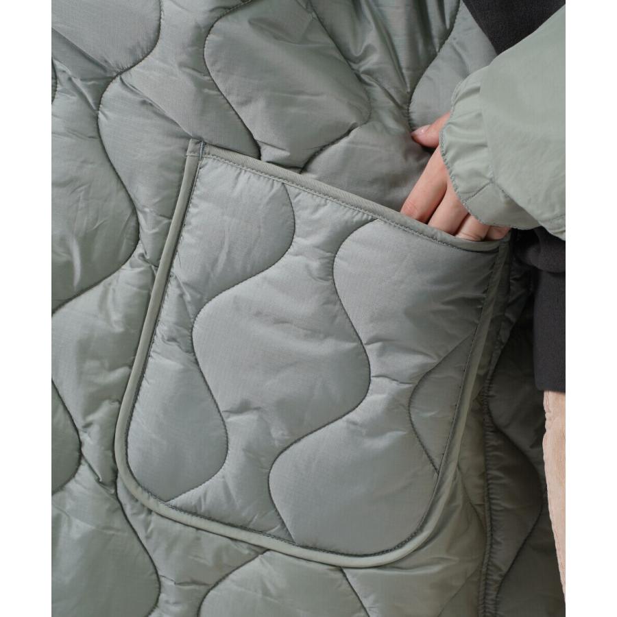 ザ シンゾーン ミリタリーコート キルティングコート FIELD PARKA