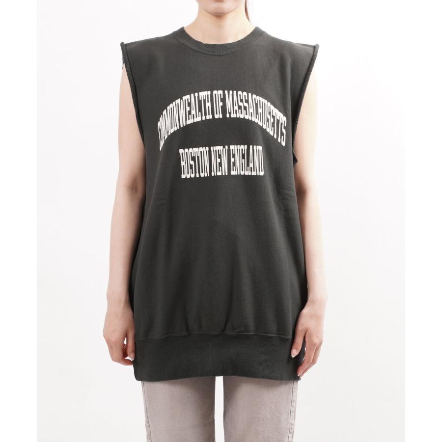 ザ シンゾーン カットオフスウェット ロゴスウェット CUT OFF SWEAT