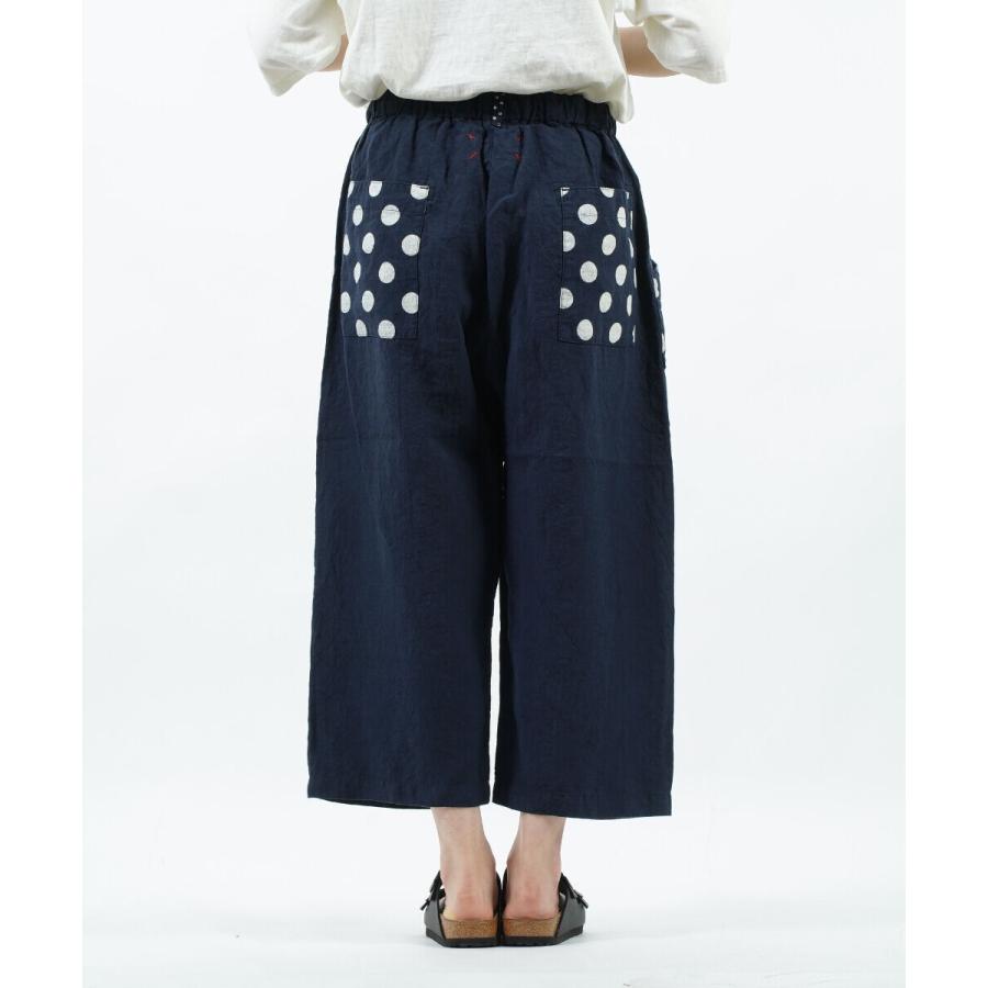 快晴堂 カイセイドウ イージーパンツ リネンパンツ ワイドパンツ  