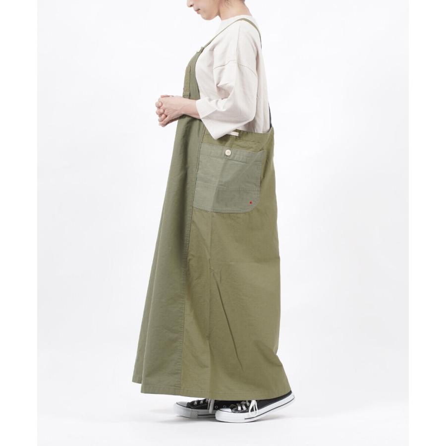 快晴堂 カイセイドウ サロペットスカート ジャンパースカート