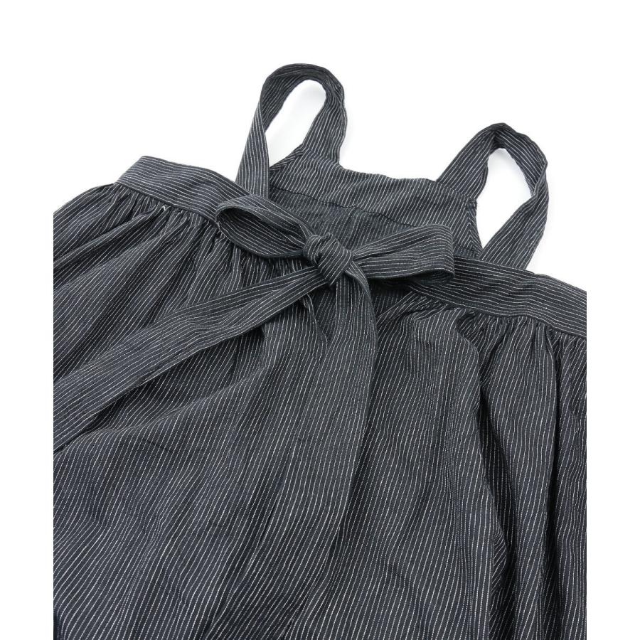 ザ シンゾーン ロングワンピース APRON DRESS エプロンドレス