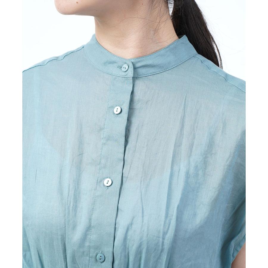 Pont de Chalons ポンデシャロン ラミーコットン ギャザー