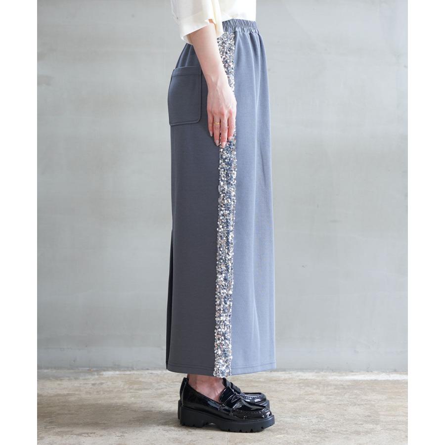 シニヨン スパンコールラインスカート CHIGNON レディース 国内正規品