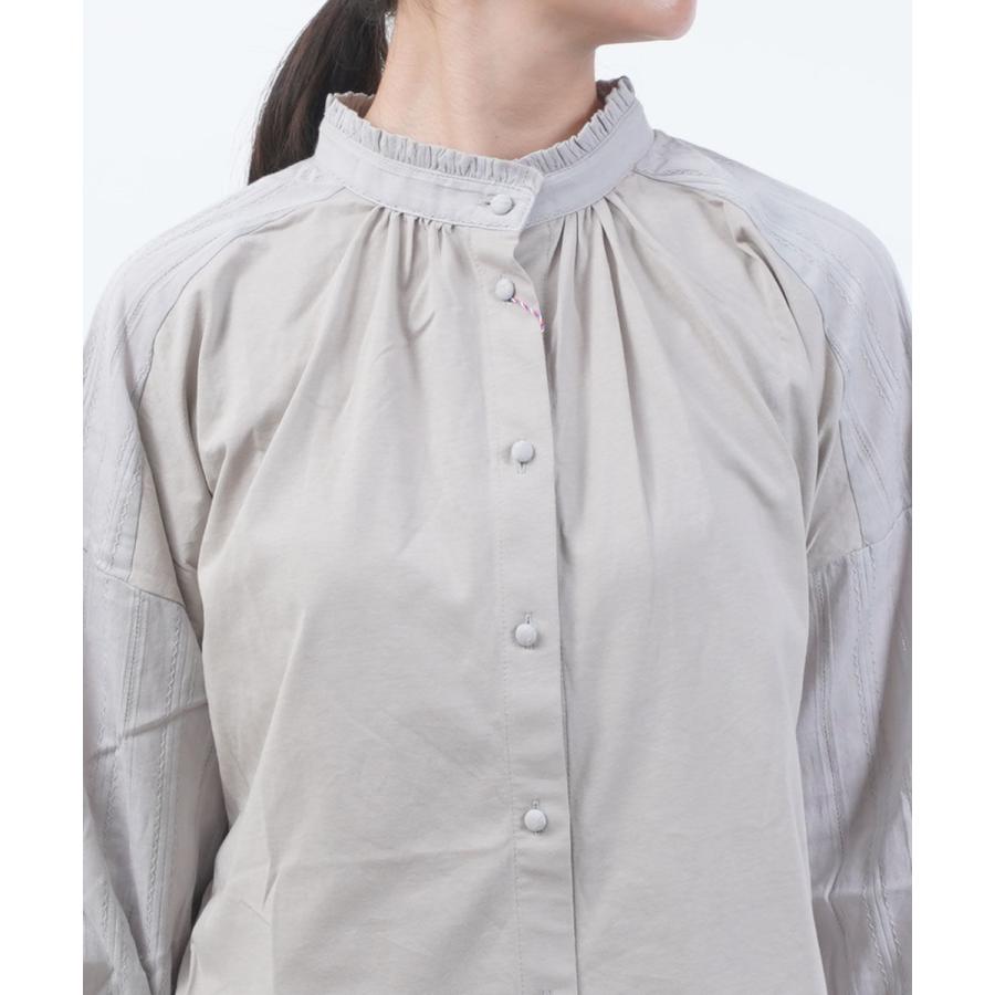 Pont de Chalons（ポンデシャロン） 2WAYフリルスタンドブラウス PONT