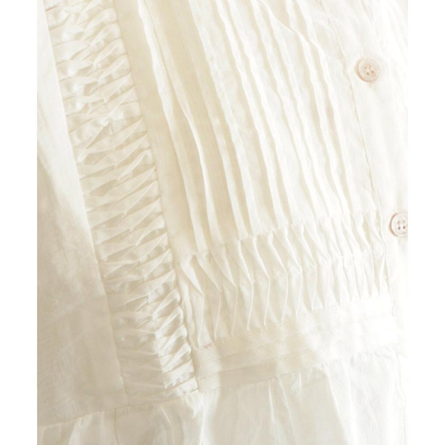 Pont de Chalons（ポンデシャロン） インド綿ウェーブピンタック