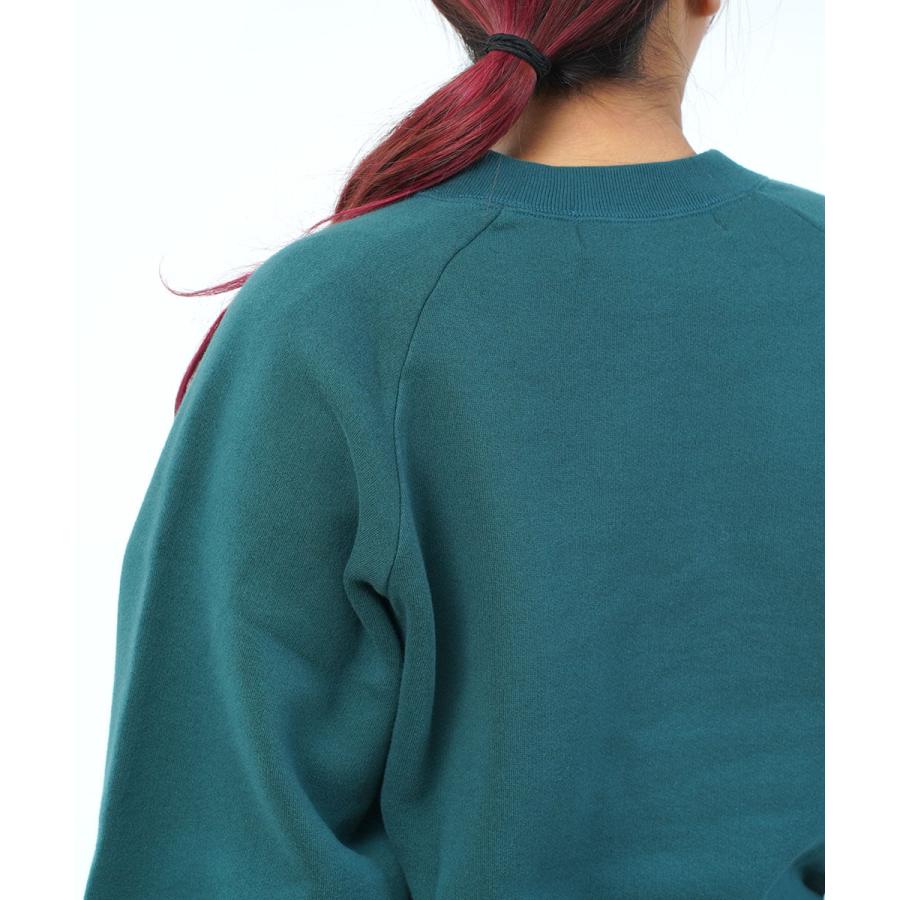 ザシンゾーン 洗える 春 ニット Lグリーンブルー 青緑 長袖 ゆったり 日本製 ザ シンゾーン COMMON SWEAT THE SHINZONE レディース 国内正規品 爆買