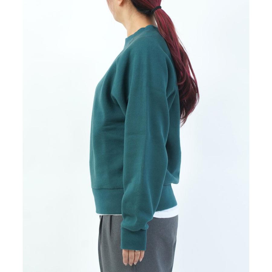 ザシンゾーン 洗える 春 ニット Lグリーンブルー 青緑 長袖 ゆったり 日本製 ザ シンゾーン COMMON SWEAT THE SHINZONE レディース 国内正規品 爆買
