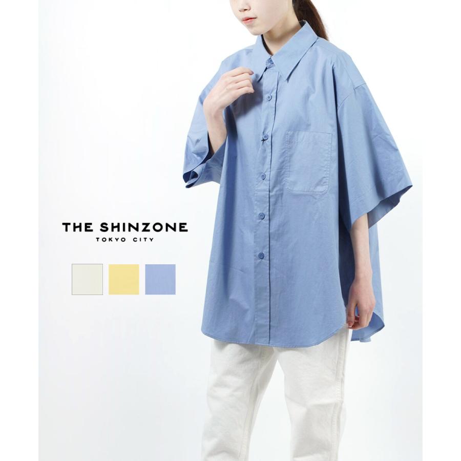 ザ シンゾーン 半袖シャツ ワイドシャツ WIDE SLEEVE SHIRT THE