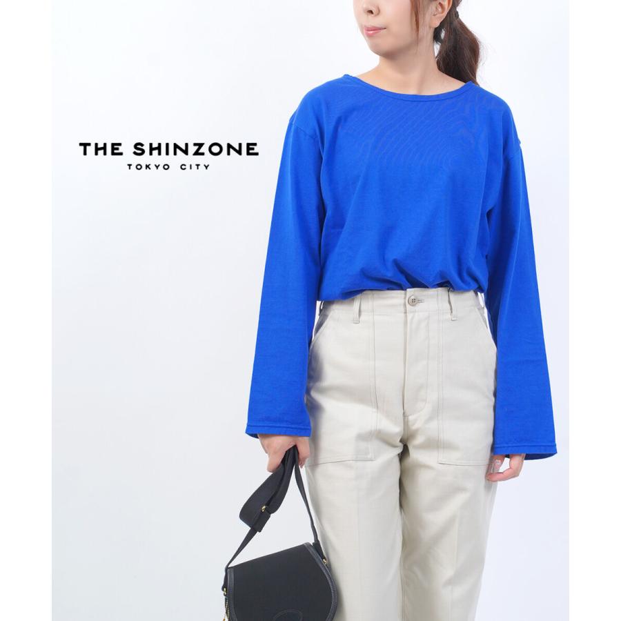 ザ シンゾーン 長袖 カットソー ロンT COLOR LONG TEE カラーロングT