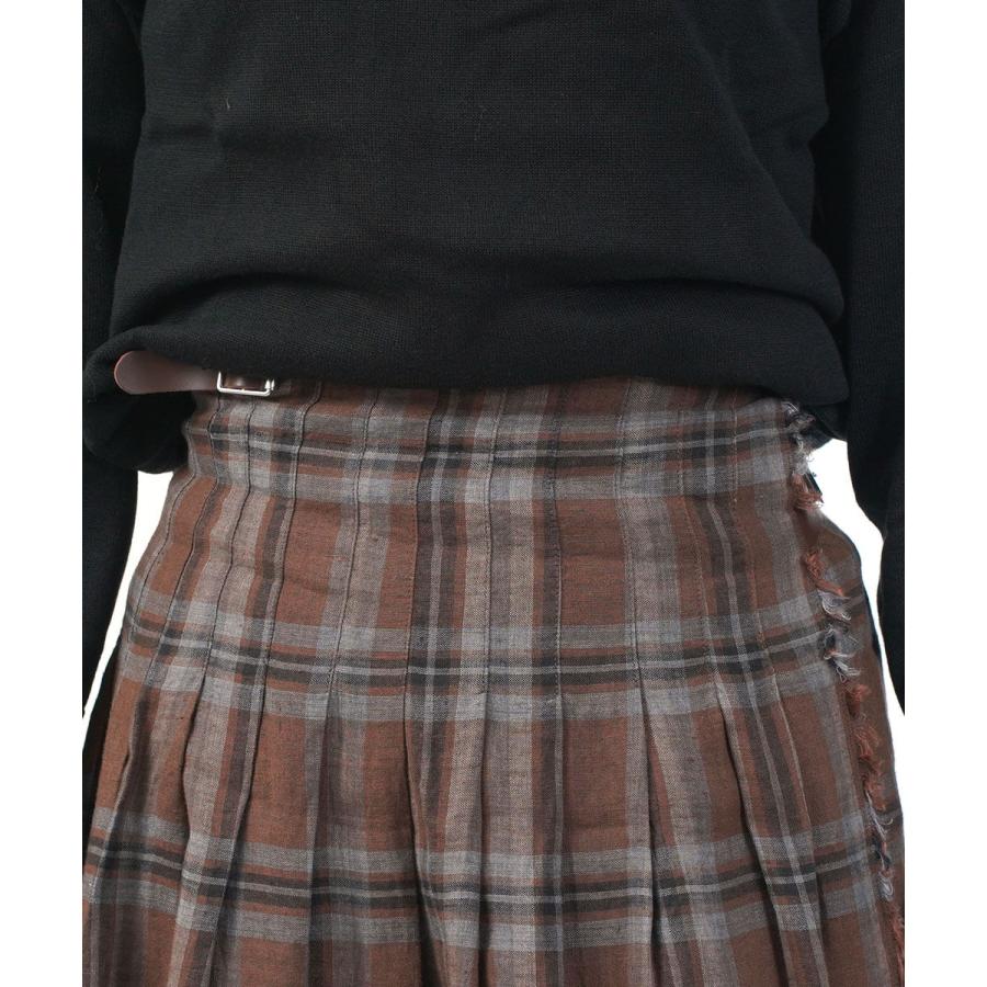 ヘブンリー リネンチェック キルトスカート HEAVENLY 2348101 国内正規品 220309 送料無料 ヘブンリー リネンチェック キルトスカート HEAVENLY レディース 国内