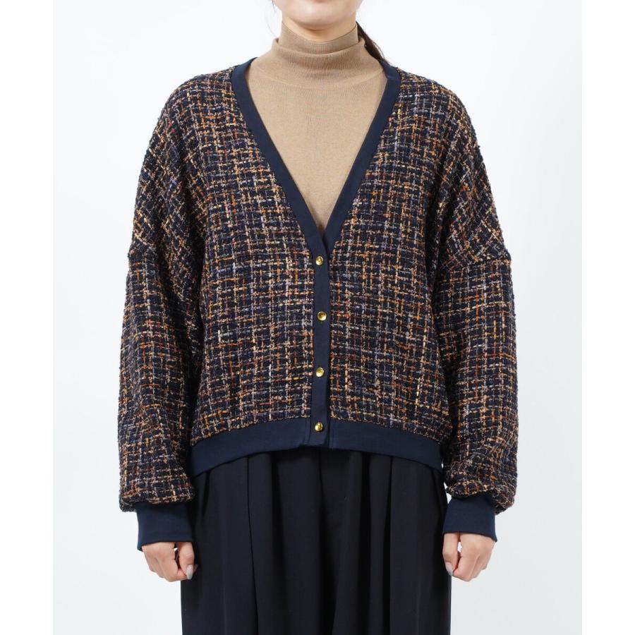 パシオーネ ツイードジャケット JK PASSIONE レディース 国内正規品