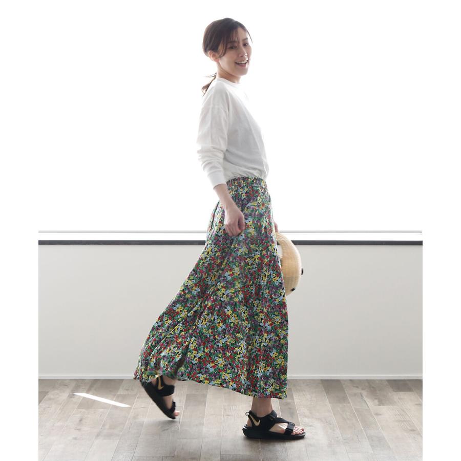 THE SHINZONE ザ シンゾーン ロングスカート プリントスカート THE SHINZONE ザ シンゾーン ロングスカート プリントスカート