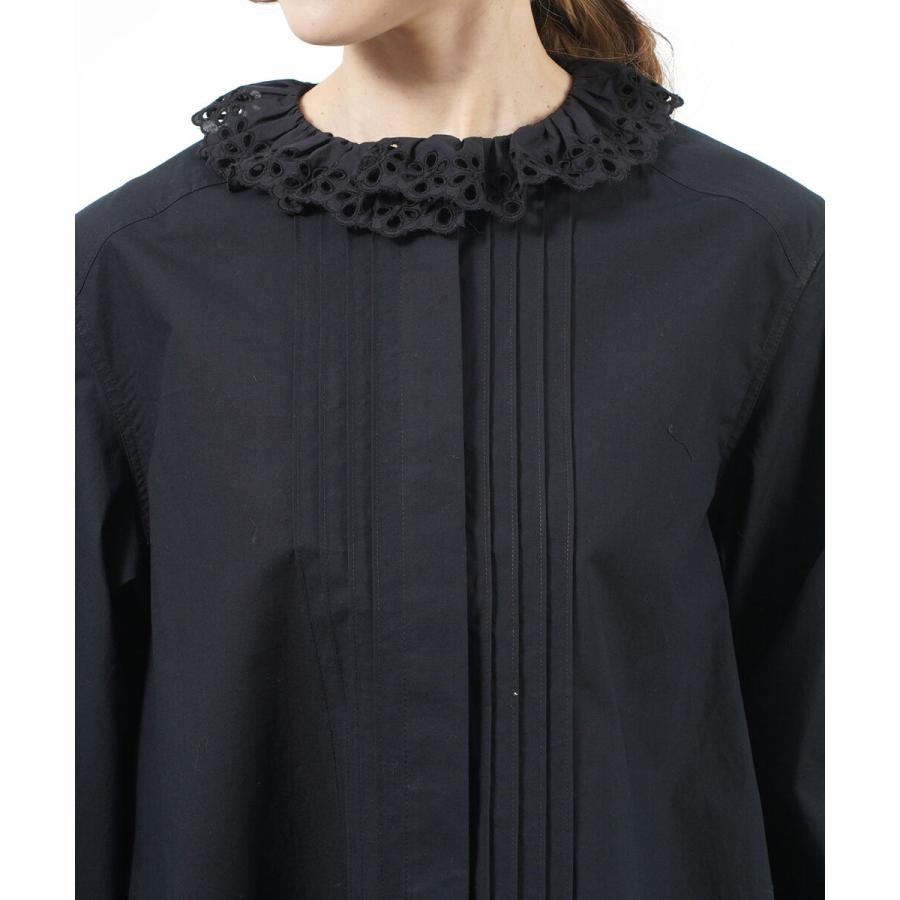 ザ シンゾーン レースブラウス レースカラーブラウス LACE COLLOR