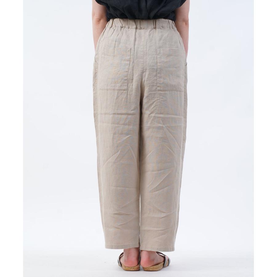 HEAVENLYヘビーリネンタックパンツ　ゼロハチマブnest Robe　SM2 HEAVENLY（ヘブンリー） ヘビーリネンパンツ レディース 国内正規品