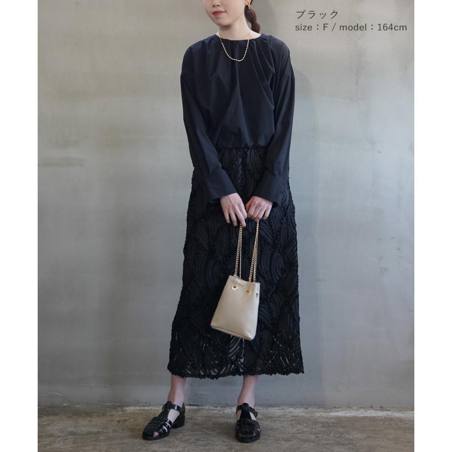 CHIGNON（シニヨン） 刺繍ナロースカート レディース 国内正規品 爆買