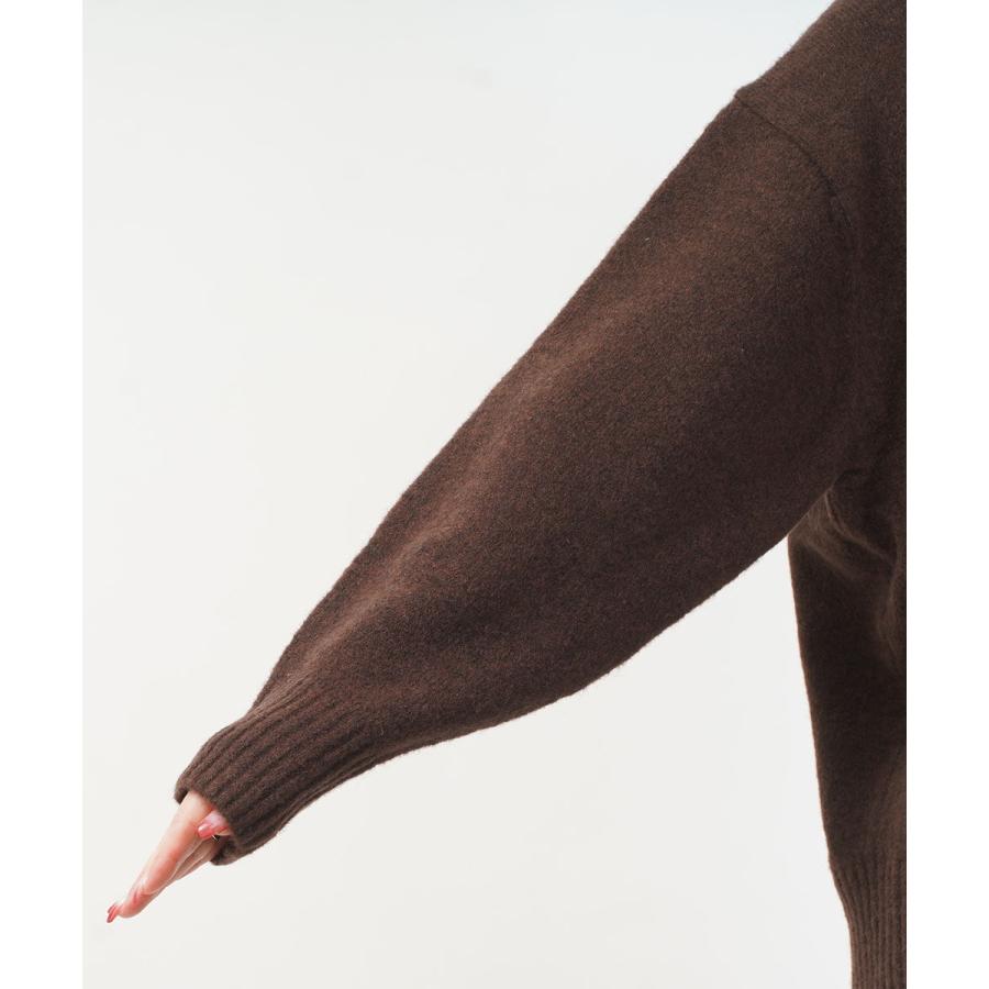 ヘブンリー もっちりニットハイネックプルオーバー HEAVENLY