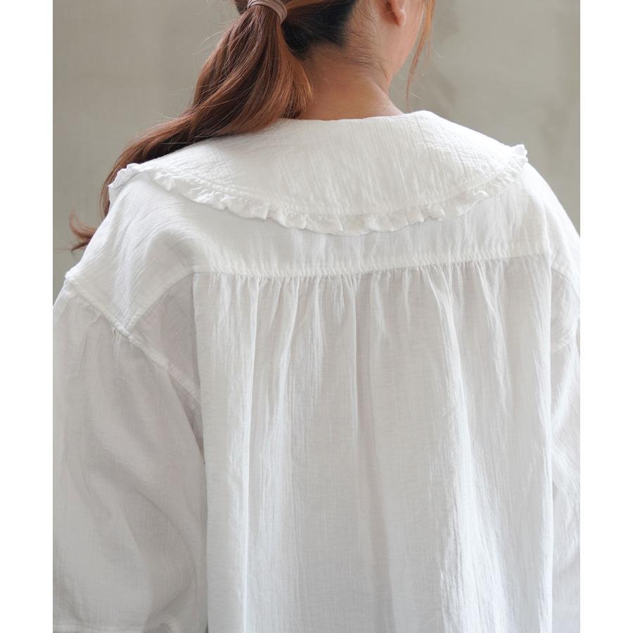 ザ シンゾーン ORGANIC COTTON GAUZE BLOUSE THE SHINZONE レディース