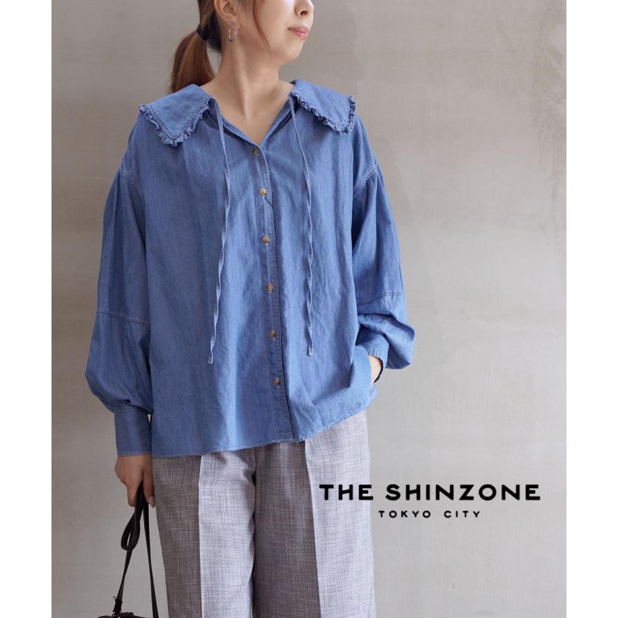 ザ シンゾーン DENIM BLOUSE THE SHINZONE レディース 国内正規