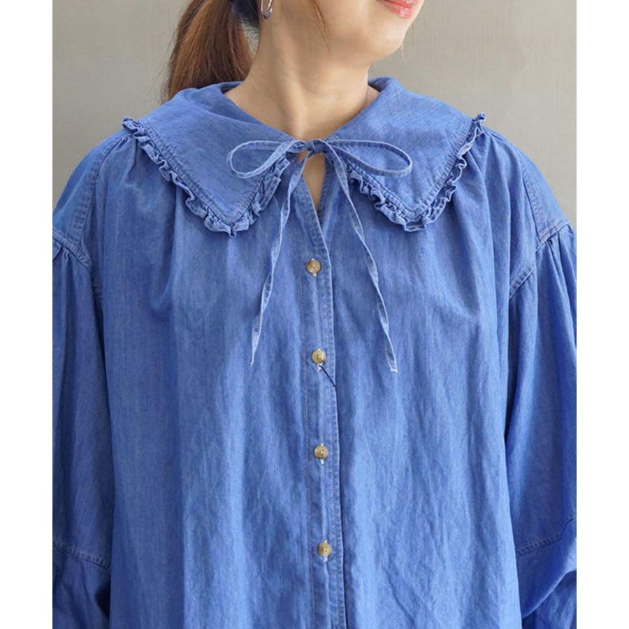ザ シンゾーン DENIM BLOUSE THE SHINZONE レディース 国内正規品 爆買