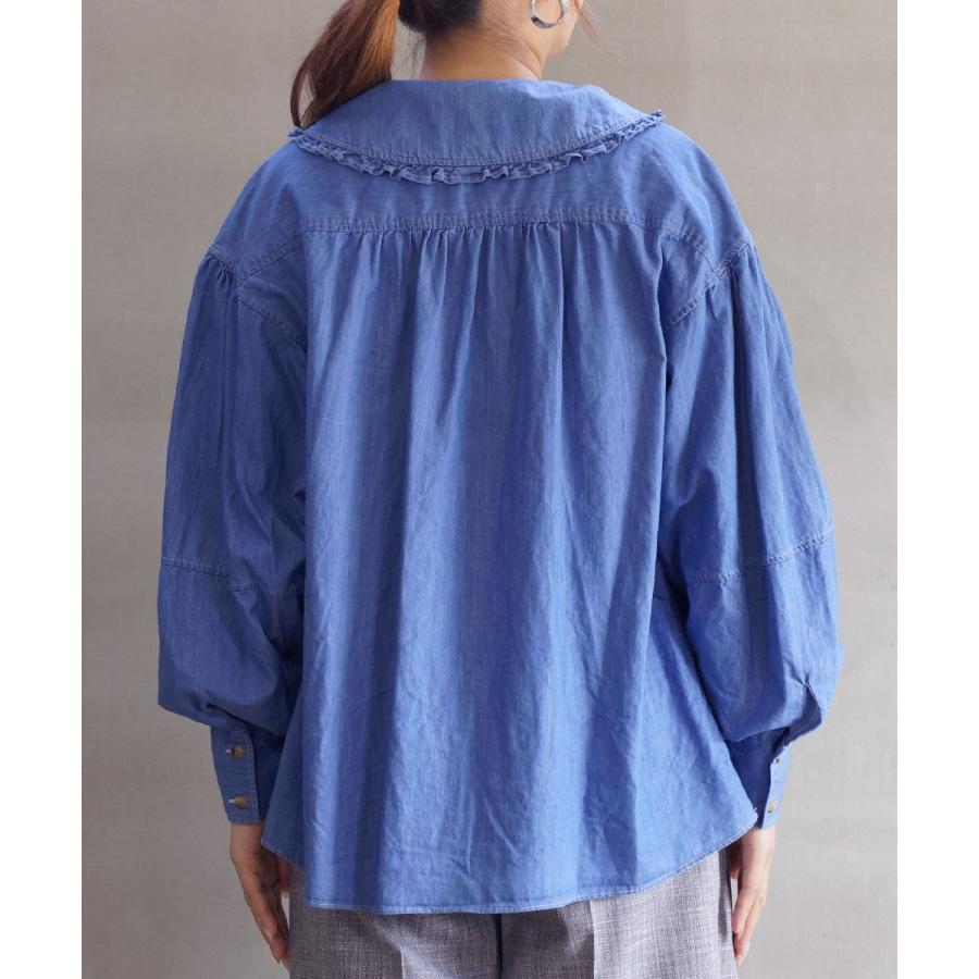ザ シンゾーン DENIM BLOUSE THE SHINZONE レディース 国内正規品 爆買