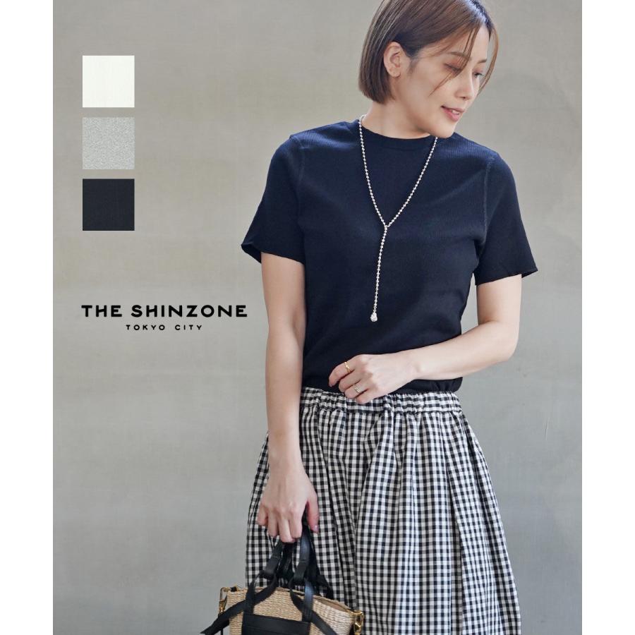 ザ シンゾーン COMPACT RIB TEE THE SHINZONE 24MMSCU06 国内正規品 220403 THE SHINZONE（ザ シンゾーン） ザ シンゾーン COMPACT RIB TEE THE