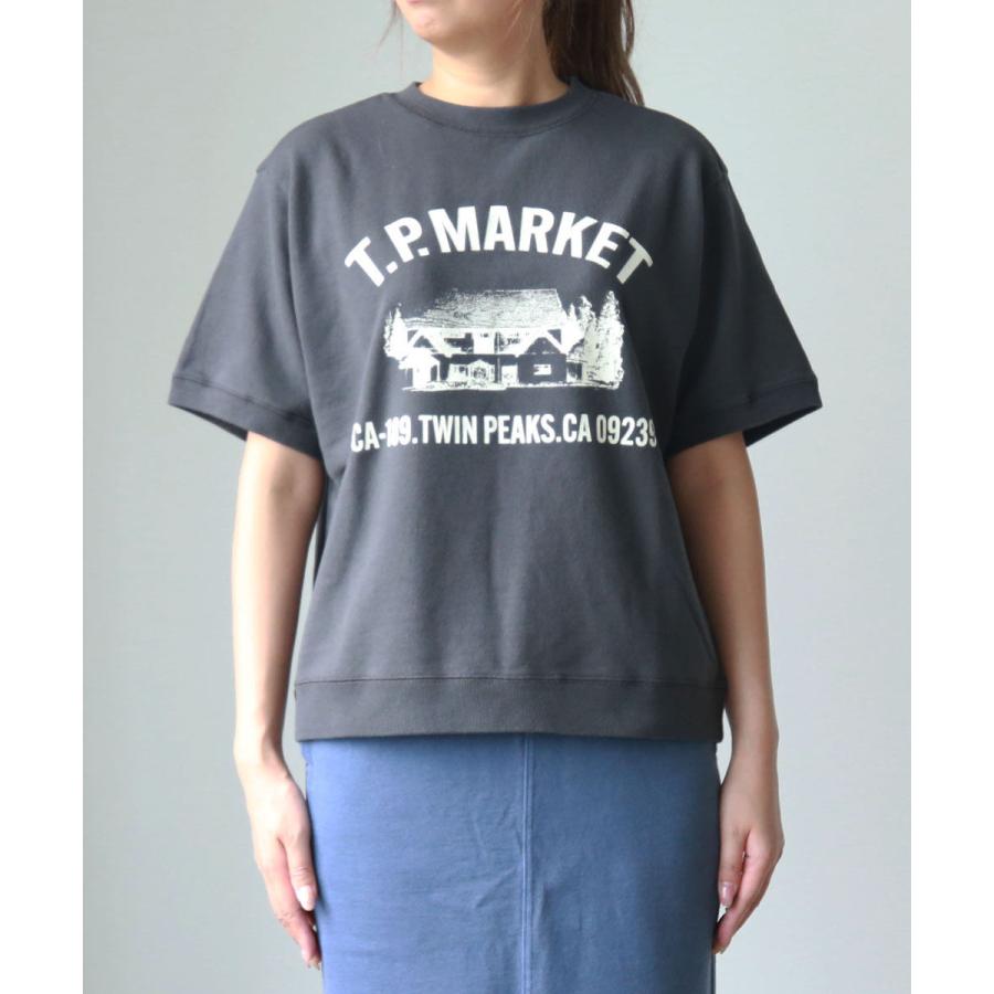 ザ シンゾーン T.P.MARKET HALF SLEEVE SWEAT THE SHINZONE レディース