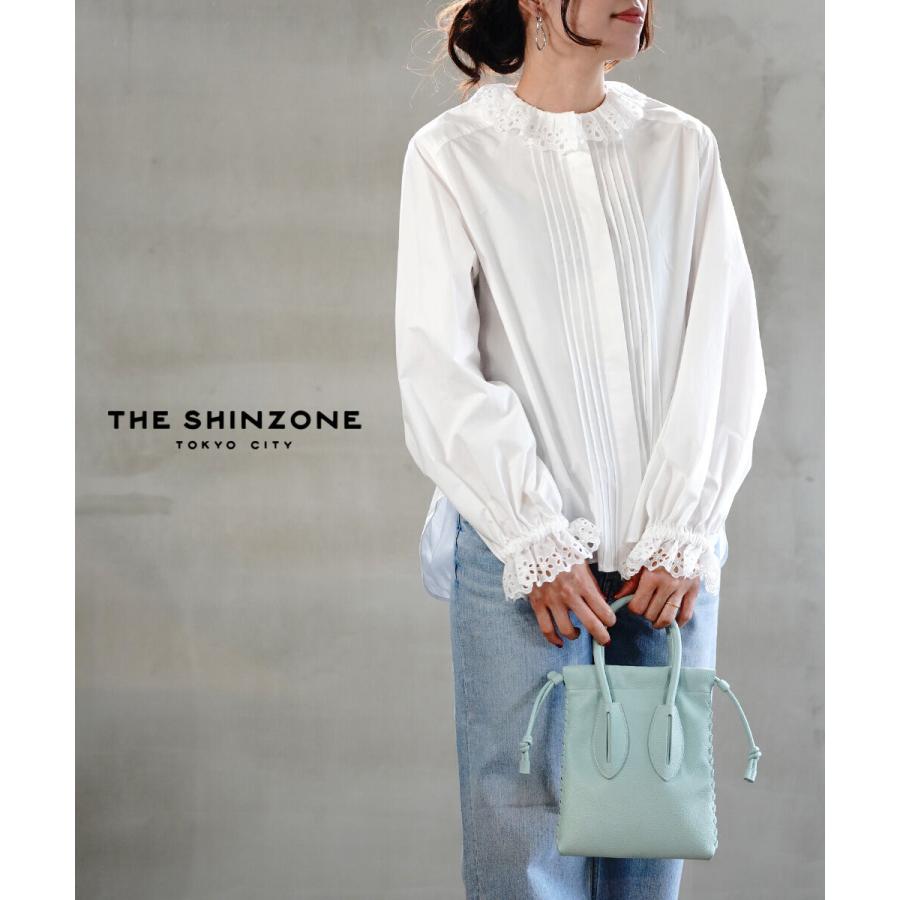 THE SHINZONE ザ シンゾーン レースカラー ブラウス LACE COLLAR THE SHINZONE ザ シンゾーン レースカラー ブラウス LACE COLLAR