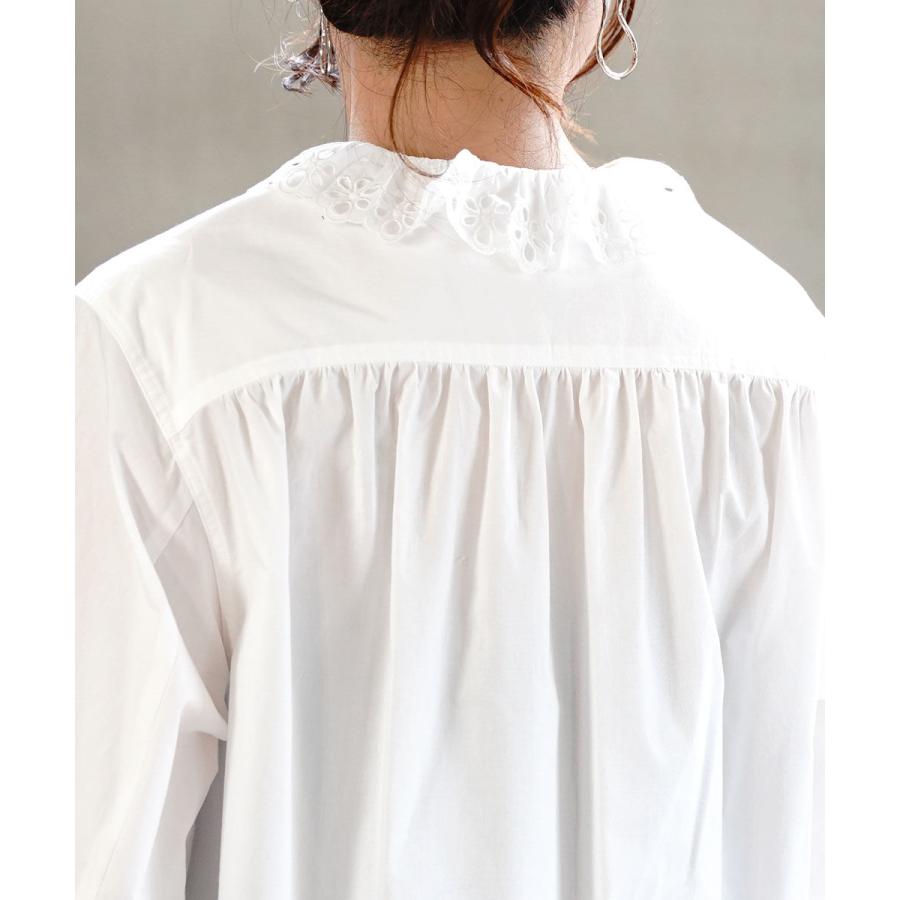 THE SHINZONE ザ シンゾーン レースカラー ブラウス LACE COLLAR THE SHINZONE ザ シンゾーン レースカラー ブラウス LACE COLLAR