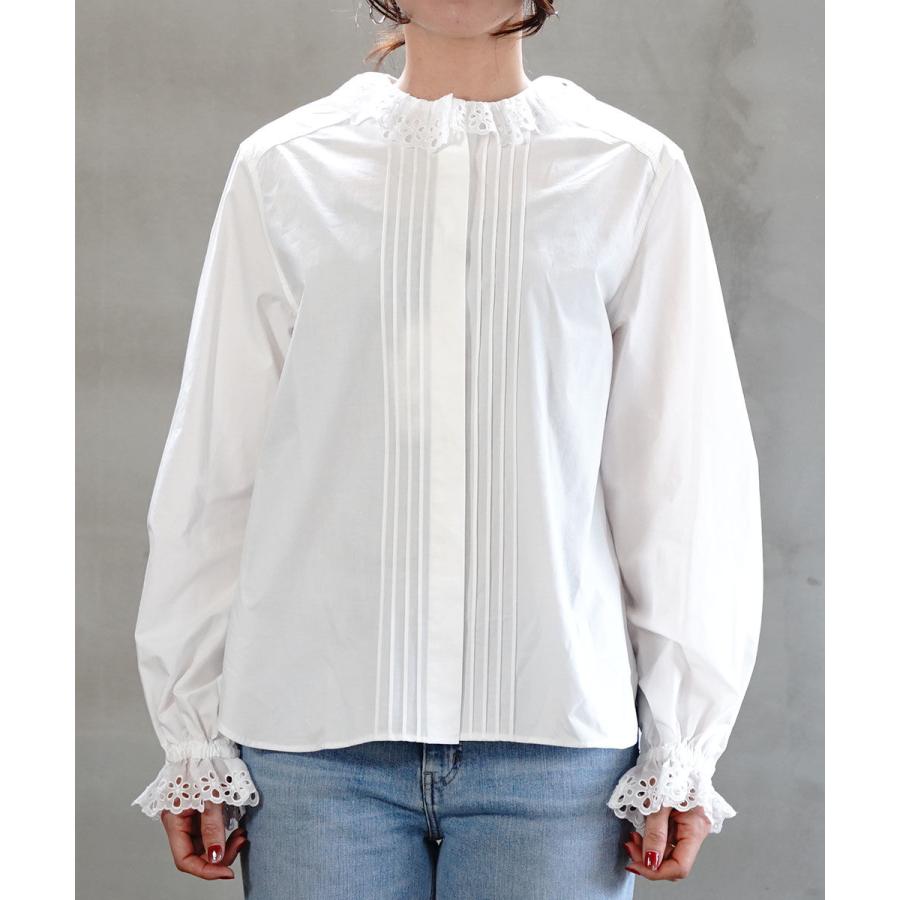 THE SHINZONE ザ シンゾーン レースカラー ブラウス LACE COLLAR THE SHINZONE ザ シンゾーン レースカラー ブラウス LACE COLLAR