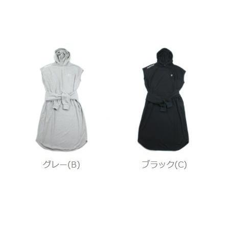 ダブルスタンダードクロージング フーデットワンピース スウェット