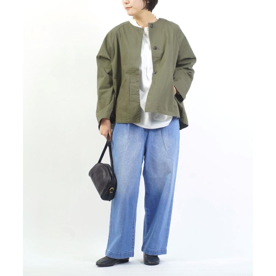 ヘブンリー 10ozフェイドデニムイージーパンツ HEAVENLY レディース