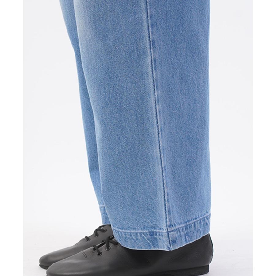 ヘブンリー 10ozフェイドデニムイージーパンツ HEAVENLY レディース