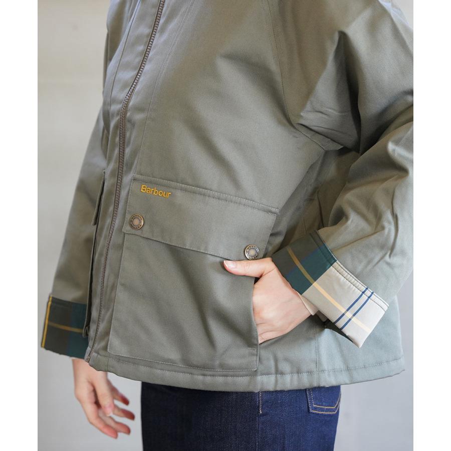 バブアー/バーブァー Winnie ウィニー ノンワックス 中綿 ジャケット