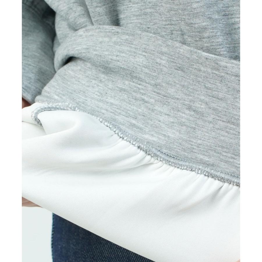 トップス upper hights THE BROOKE HOODIE 3D UNTITLED｜【upper hights】THE BROOKE 3D プルオーバーカットソー