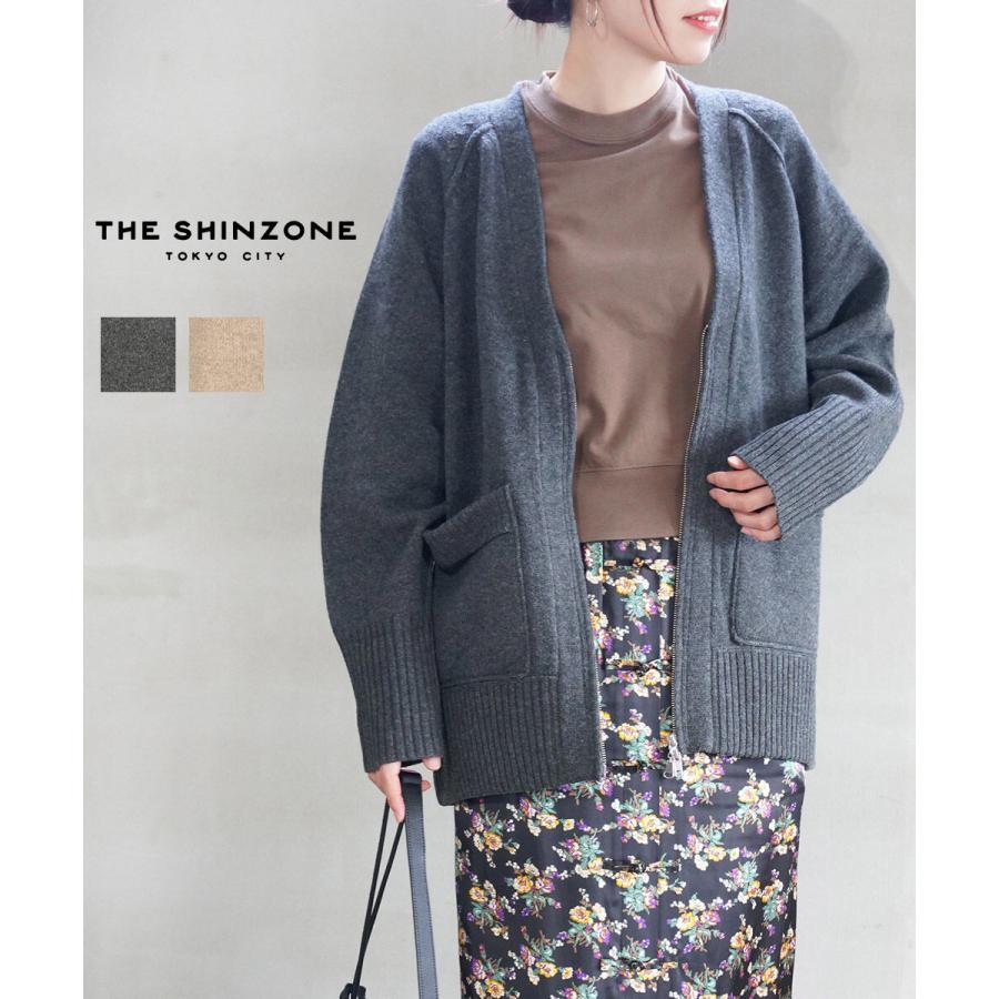 ザ シンゾーン WOOL KNIT ZIP CARDIGAN THE SHINZONE 2025秋冬新作