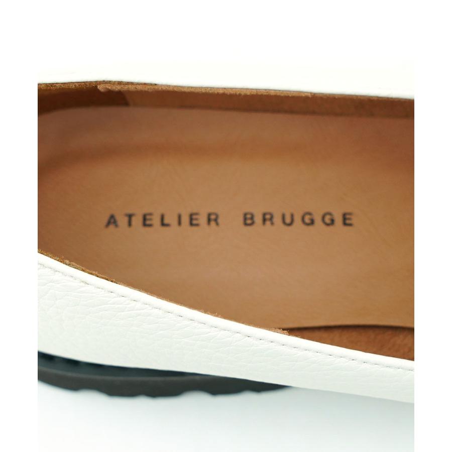 アトリエブルージュ タンクソールローファー atelier brugge 25KS-20 国内正規品 2025春夏新作 送料無料 ATELIER BRUGGE（アトリエブルージュ） タンクソールコインローファー