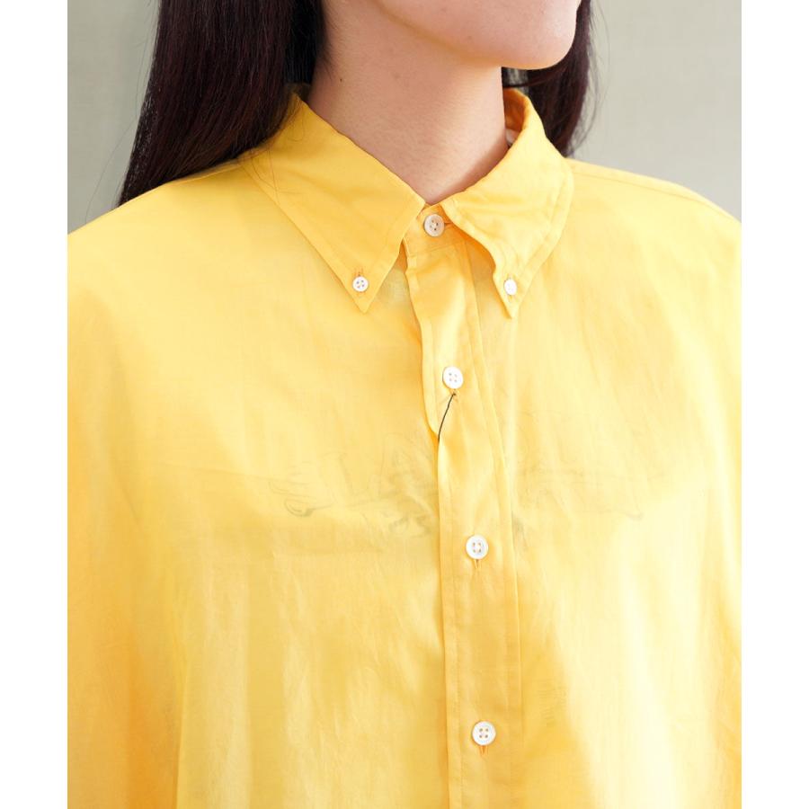 ザ シンゾーン SHEER DADDY SHIRT THE SHINZONE 2026春夏新作