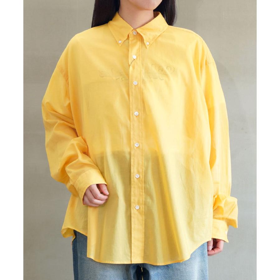 ザ シンゾーン SHEER DADDY SHIRT THE SHINZONE 2026春夏新作
