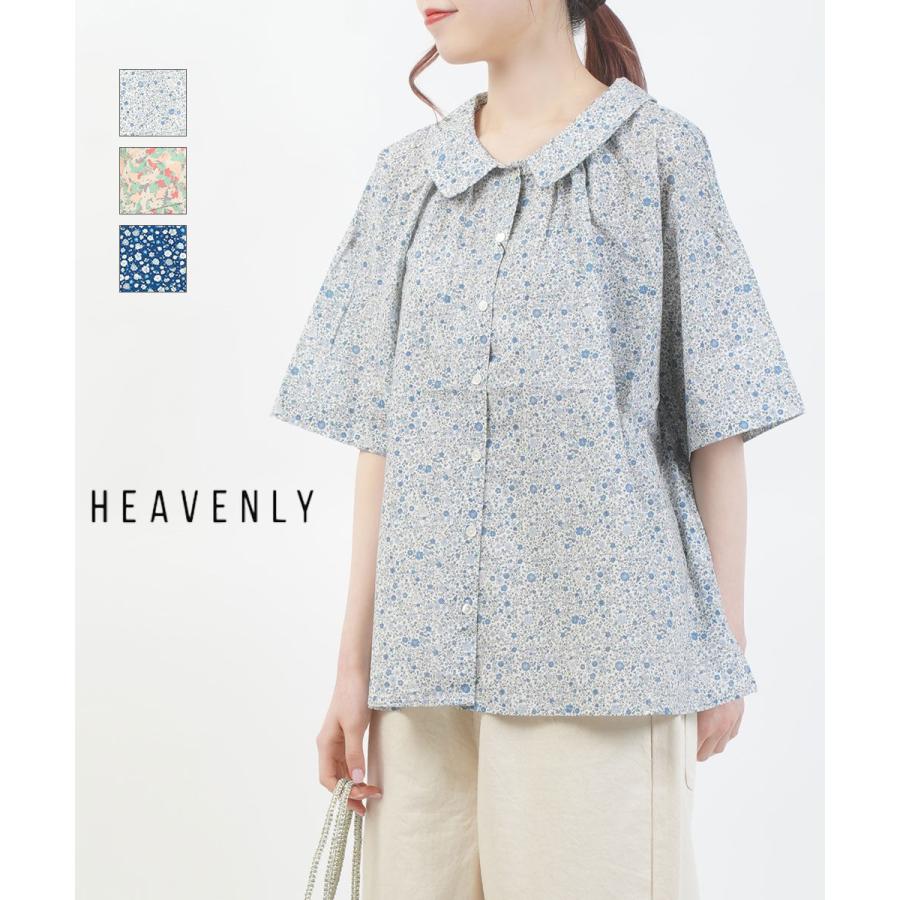 ヘブンリー フラワープリント2WAYブラウス HEAVENLY 2026春夏新作