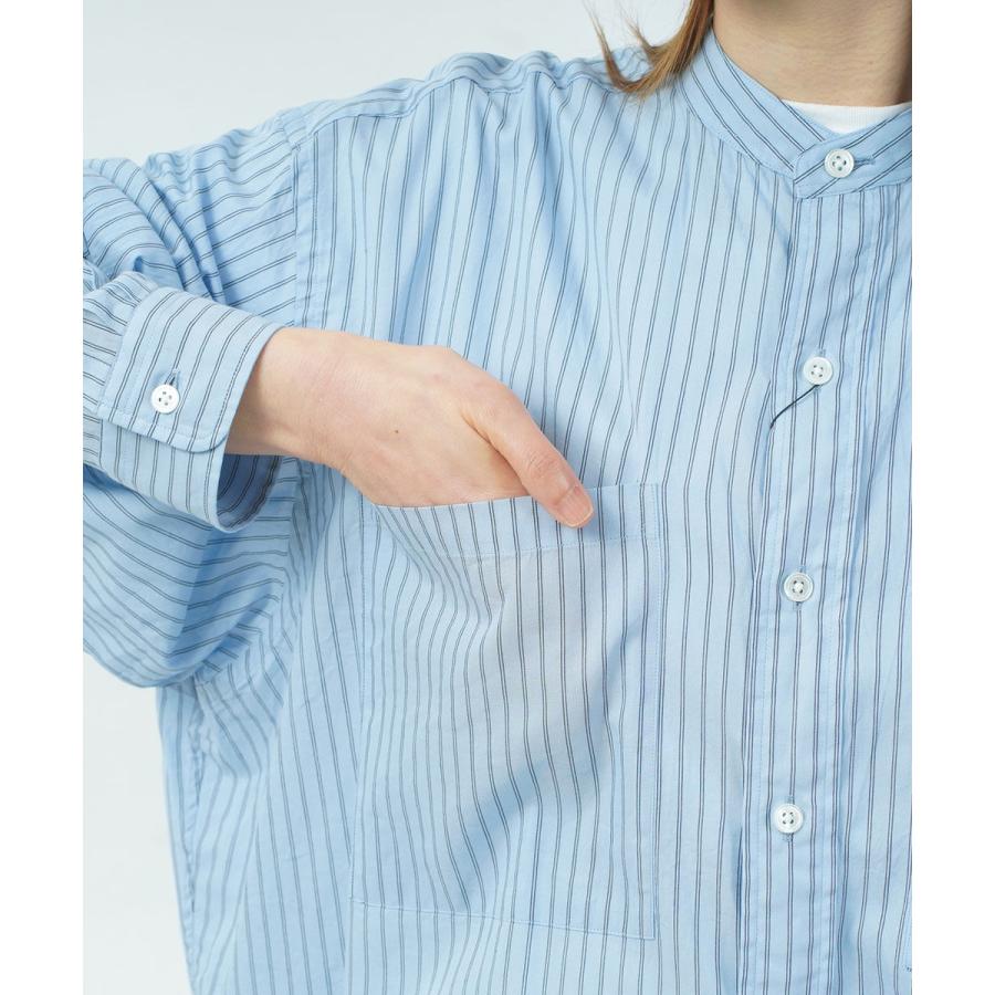ザ シンゾーン STAND COLLAR DADDY SHIRT THE SHINZONE 2026春夏新作