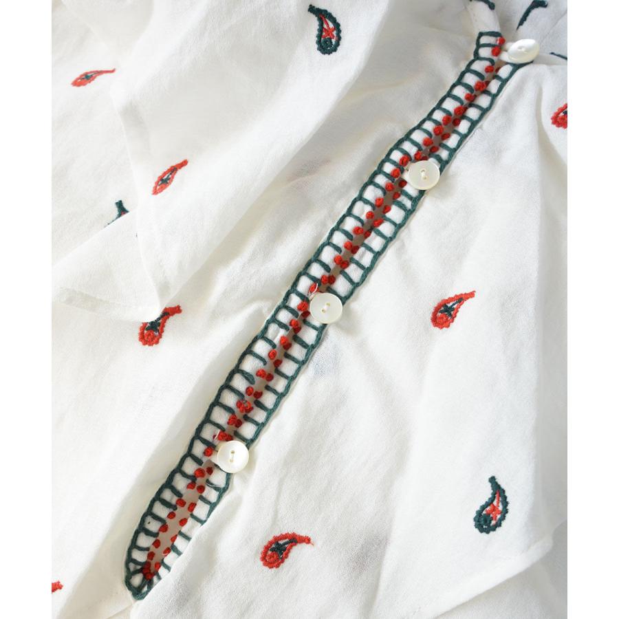 ザ シンゾーン PAISLEY EMBROIDERED BLOUSE THE SHINZONE 2026春夏新作