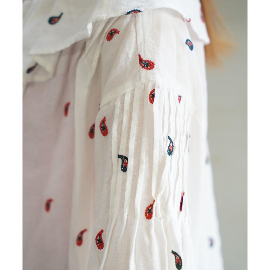ザ シンゾーン PAISLEY EMBROIDERED BLOUSE THE SHINZONE 2026春夏新作