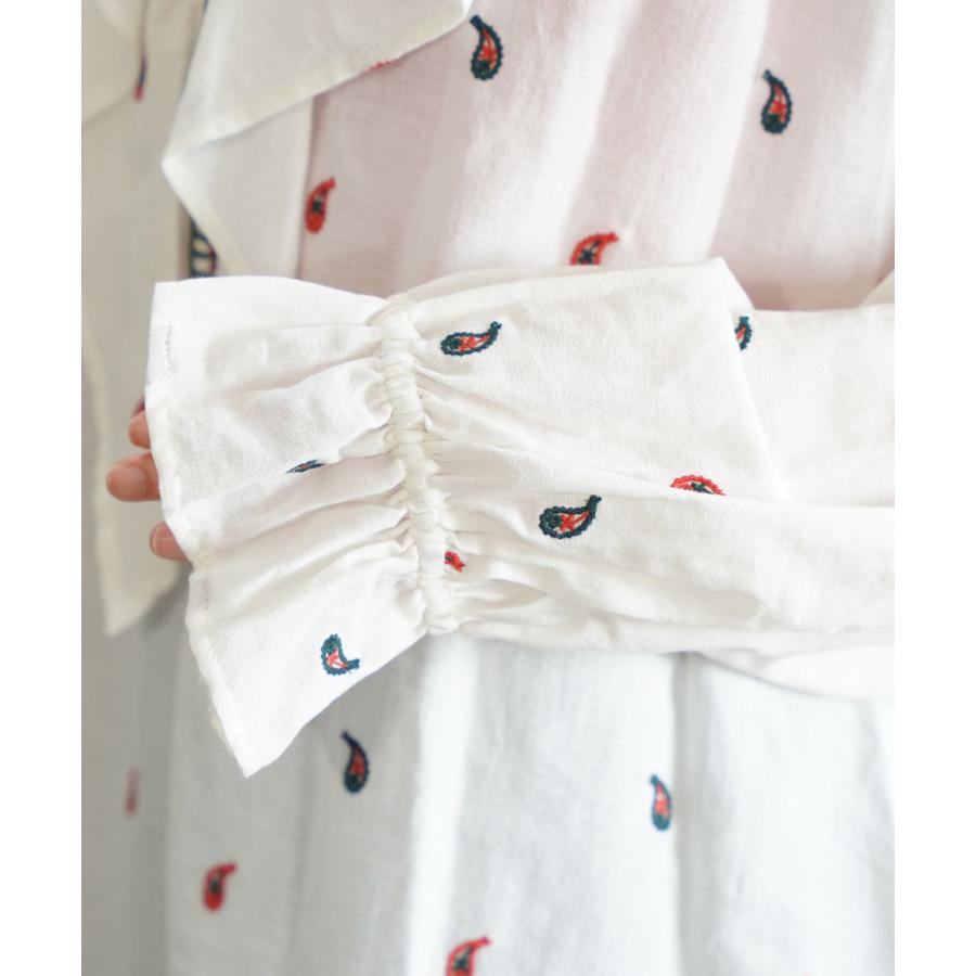 ザ シンゾーン PAISLEY EMBROIDERED BLOUSE THE SHINZONE 2026春夏新作