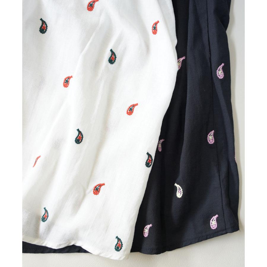 ザ シンゾーン PAISLEY EMBROIDERED BLOUSE THE SHINZONE 2026春夏新作